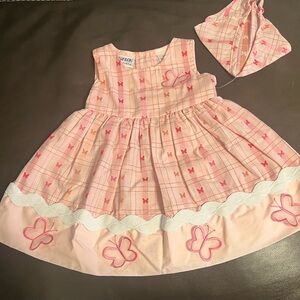 Blueberi Boulevard Pink Butterfly Dress